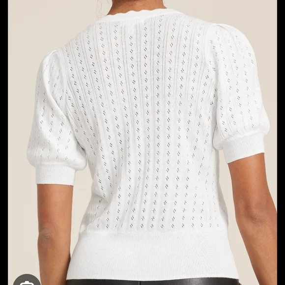 Maurices Scalloped Pointelle Cardigan - Picture 2 of 7